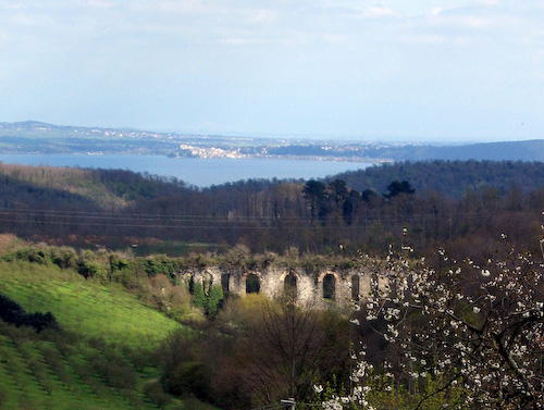 Aqueduct, Lake Bracciano